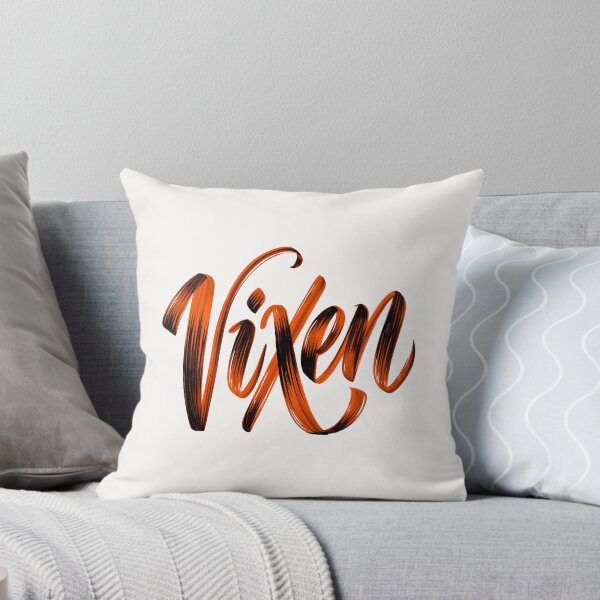 Item preview, Vixen — Hand-Lettered Brush Script designed and sold by KHAIREVIXEN.