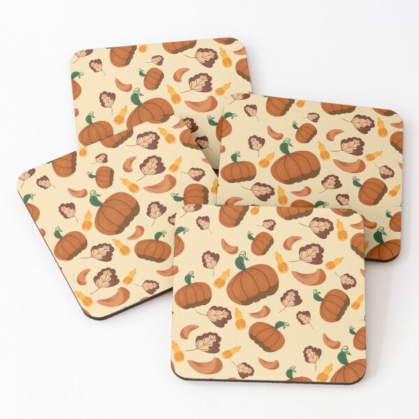 Item preview, Vintage Pumpkin and Squash Pattern designed and sold by WenjuanArt.