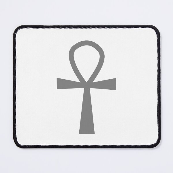 Item preview, Gray Ankh Symbol Minimalist Silhouette Graphic designed and sold by pattern-archive.