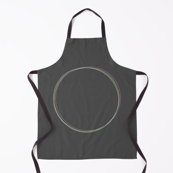 Item preview, Triple Circle Frame Sticker in Pastel Green Orange Purple designed and sold by ubborn.