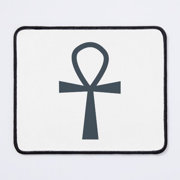 Item preview, Charcoal Ankh Symbol Minimalist Silhouette Graphic designed and sold by pattern-archive.