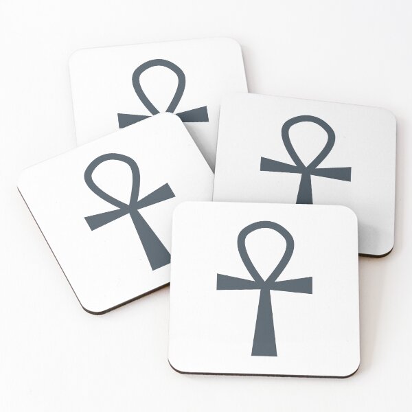 Item preview, Charcoal Ankh Symbol Minimalist Silhouette Graphic designed and sold by pattern-archive.