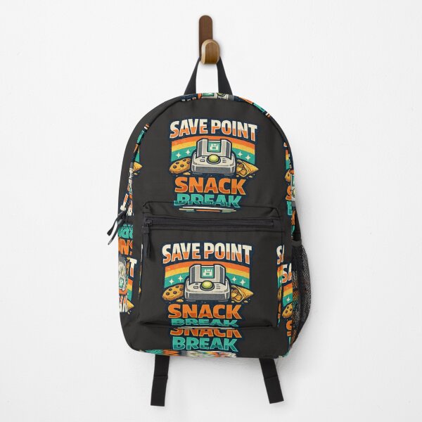 Item preview, Save Point Snack Break Funny Retro Gamer Design designed and sold by GiftLore Studio.