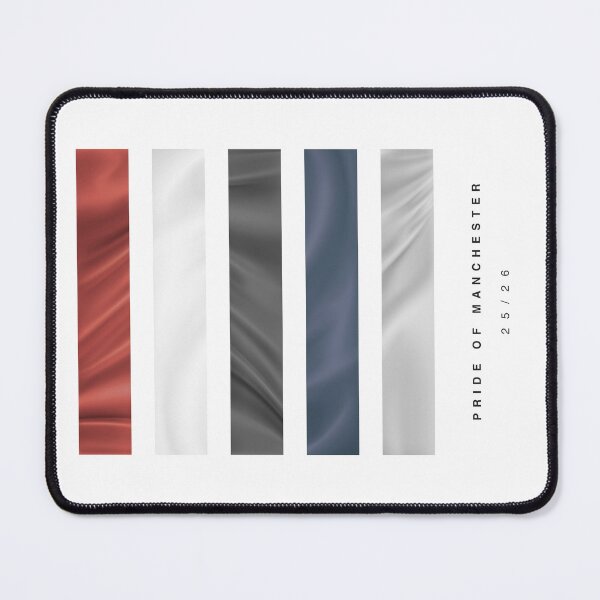Item preview, ‘Pride of Manchester’ 25/26 Football Kit Hue Palette - Red & White designed and sold by The Colourful Game.
