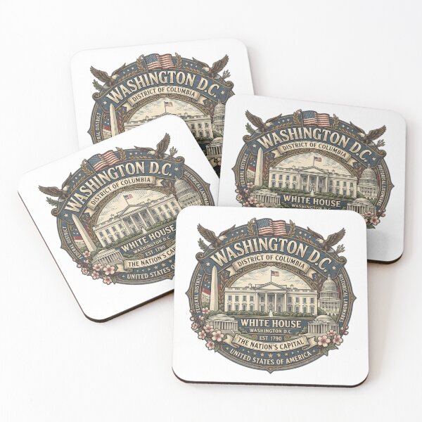 Item preview, wasinghton, capitol usa, white house designed and sold by Hephaestus's Forge.