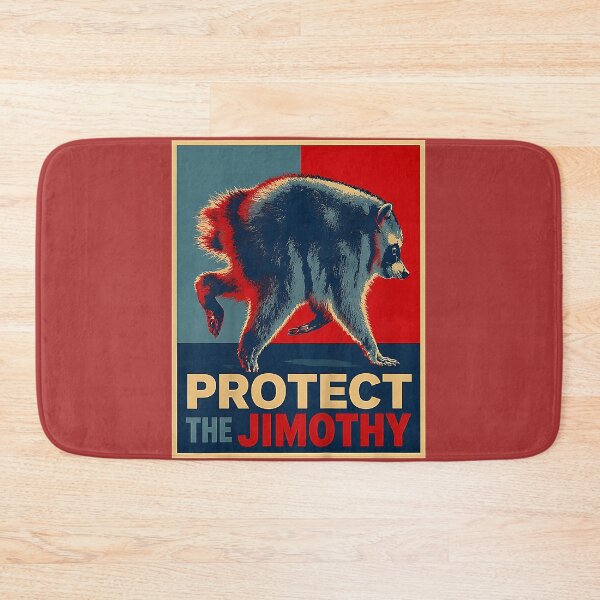 Item preview, Retro Protect The Jimothy Raccoon designed and sold by melodycook.