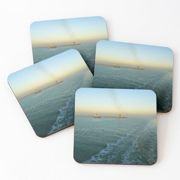 Item preview, Sunrise at the Port of Zeebrugge designed and sold by ArtworkNorth.