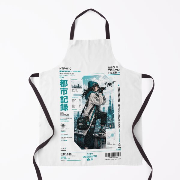 Item preview, Neo Tokyo Files 010 – City Observer | Tokyo Photographer Anime Techwear designed and sold by Noro Art .