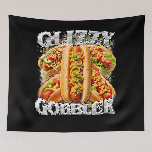 Item preview, Funny Glizzy Gobbler Meme Hilarious Hot Dog Glizzy Lovers designed and sold by Apparel-Vortex.