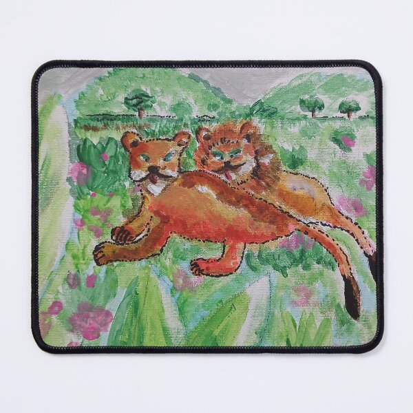 Item preview, The Lion and Lioness in Africa designed and sold by Aquamarineelle.