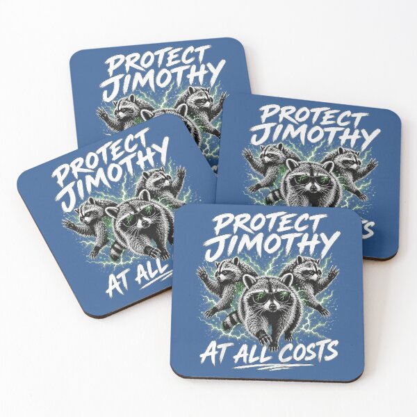 Item preview, Protect Jimothy At All Costs Funny Jimothy Viral Raccoon designed and sold by CriseldaBruning.
