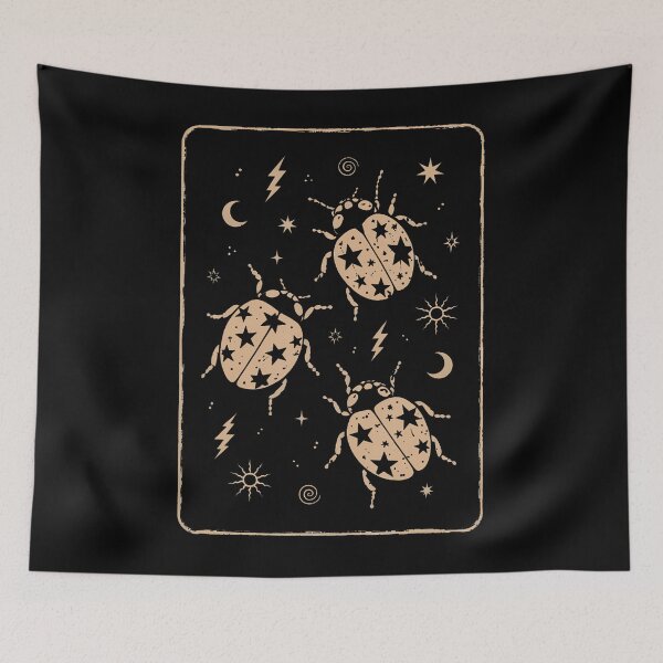 Item preview, Ladybugs And Stars Y2K Grunge designed and sold by Apparel-Vortex.