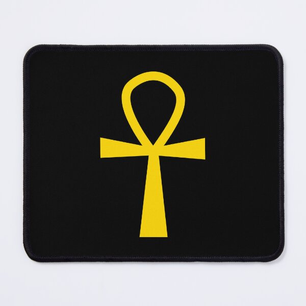 Item preview, Gold Ankh Symbol Minimalist Silhouette Graphic designed and sold by pattern-archive.