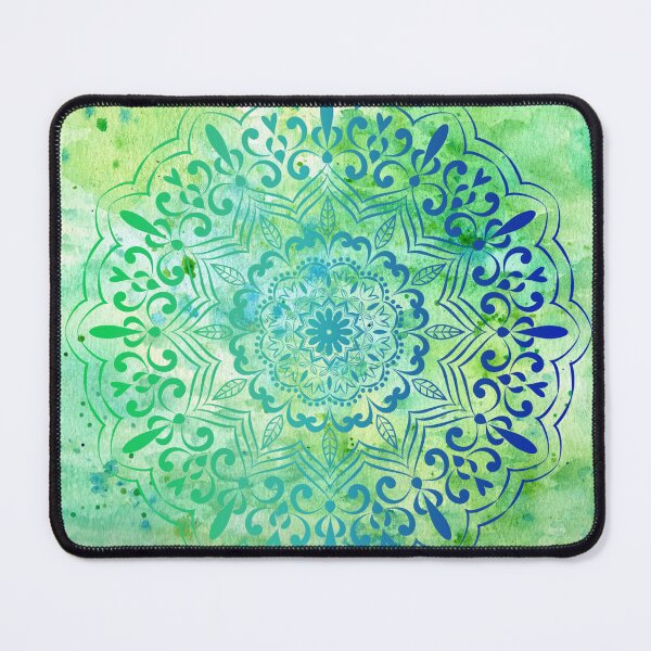 Item preview, Verdant Mandala designed and sold by The Blue Window.