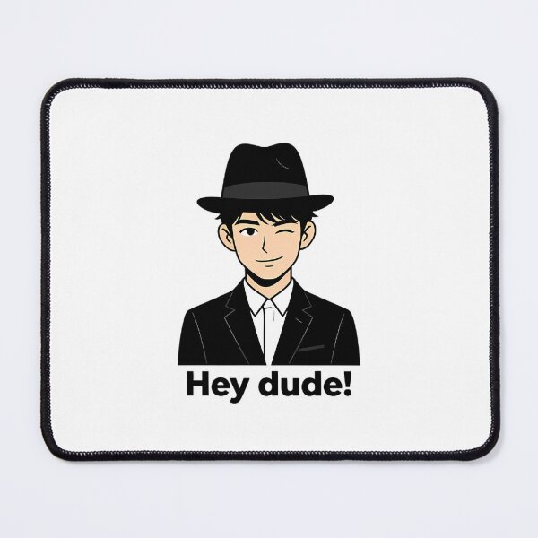 Item preview, Hey Dude! Gentleman Wink designed and sold by Bondingbonding.