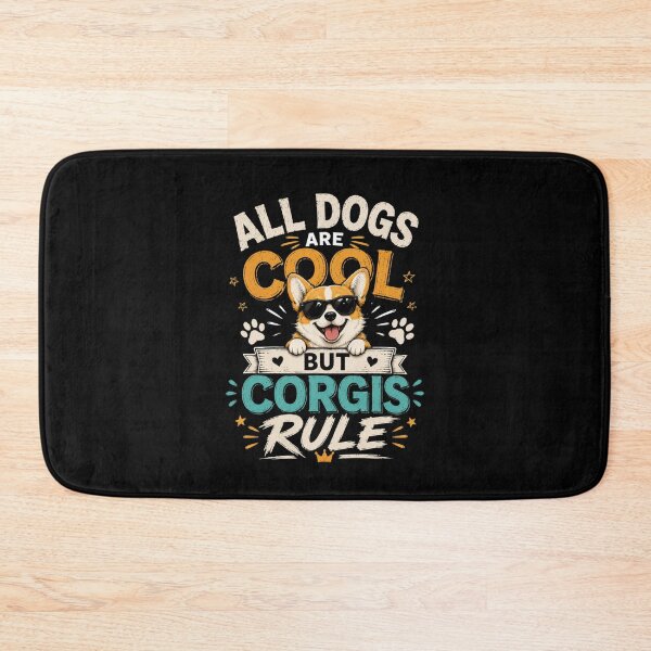 Item preview, All Dogs Are Cool But Corgis Rule T-Shirt – Funny Corgi Lover Cute Dog Meme Graphic Tee designed and sold by Artimax-Studio.