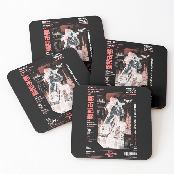 Item preview, Neo Tokyo Files 010 Negative – City Observer | Tokyo Photographer Anime Techwear designed and sold by Noro Art .