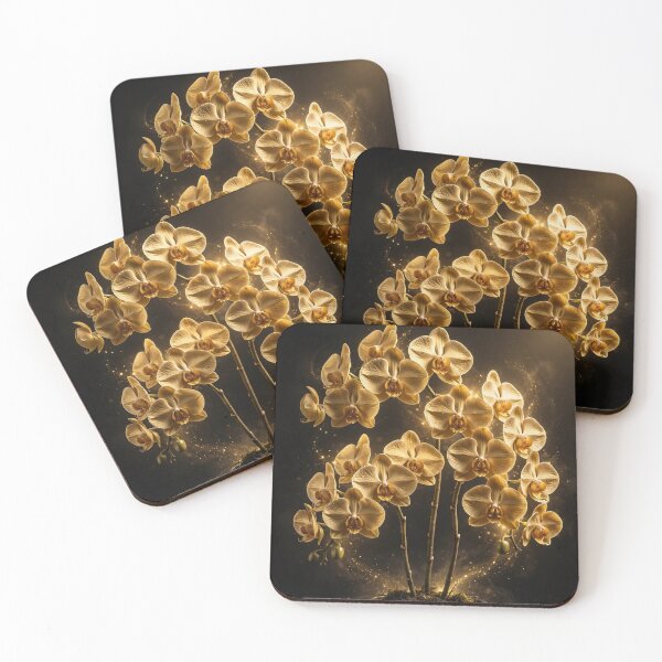 Item preview, Golden Phalaenopsis Orchid designed and sold by Phitwhim.