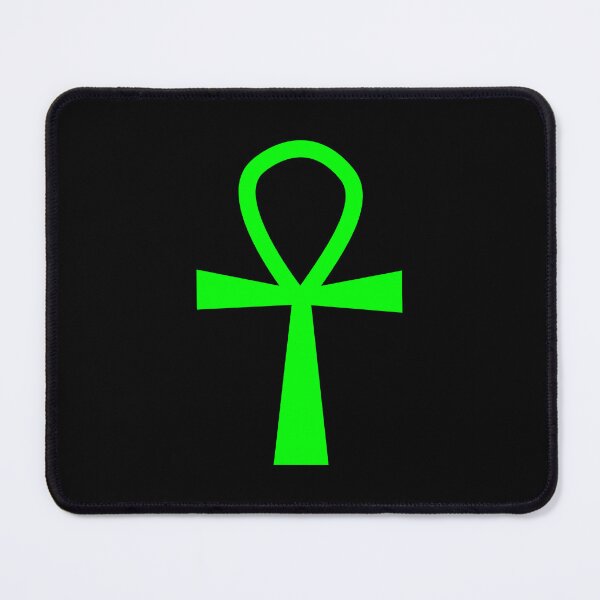 Item preview, Lime Ankh Symbol Minimalist Silhouette Graphic designed and sold by pattern-archive.