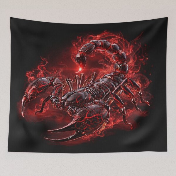 Item preview, Fire Scorpion designed and sold by sannimoe.