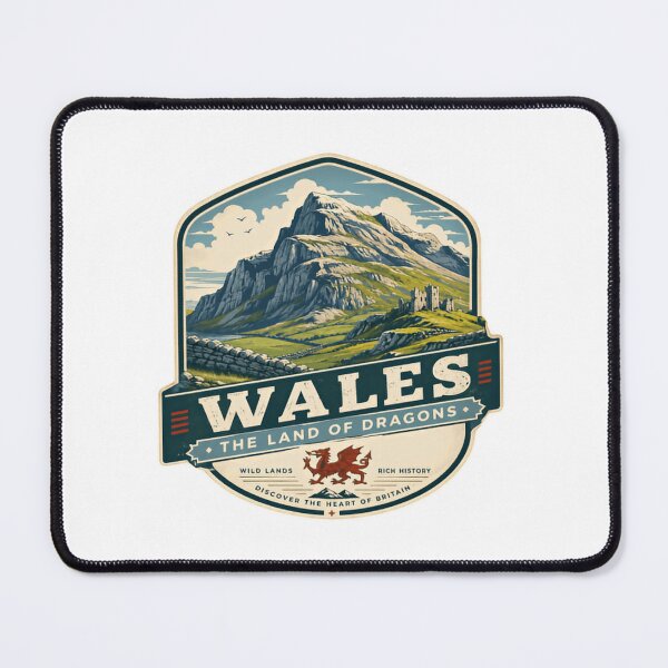 Item preview, Wales The Land Of Dragons Welsh Travel British Heritage designed and sold by Simsimah26Parks.