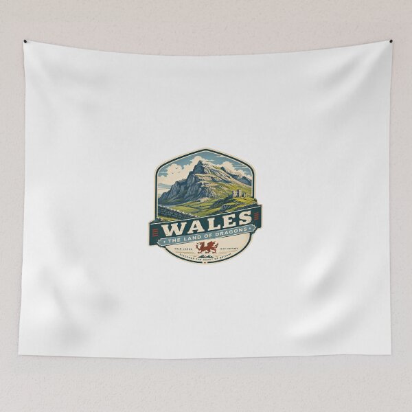 Item preview, Wales The Land Of Dragons Welsh Travel British Heritage designed and sold by Simsimah26Parks.
