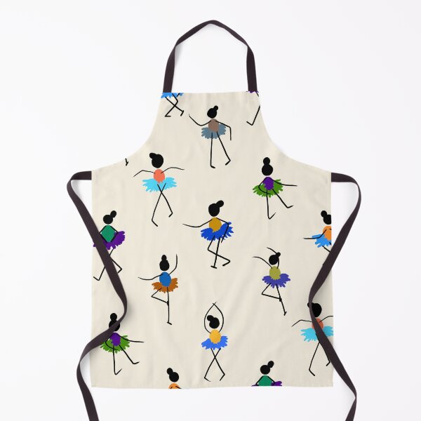 Item preview, Colorful Ballet Dancers Pattern designed and sold by WenjuanArt.