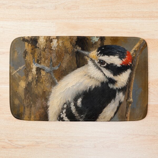 Item preview, Downy woodpecker  designed and sold by Island Art Studios.