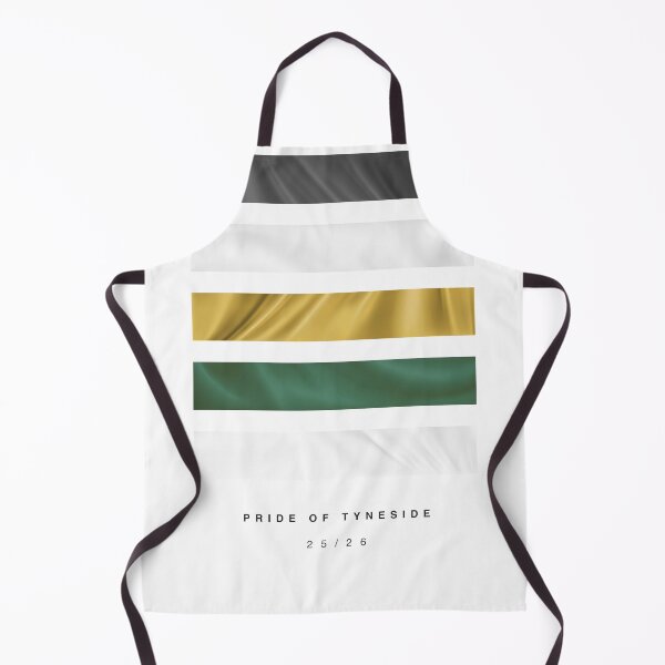 Item preview, ‘Pride of Tyneside’ 25/26 Football Kit Hue Palette - Black & White designed and sold by The Colourful Game.