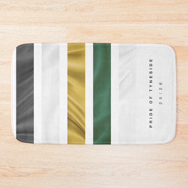 Item preview, ‘Pride of Tyneside’ 25/26 Football Kit Hue Palette - Black & White designed and sold by The Colourful Game.