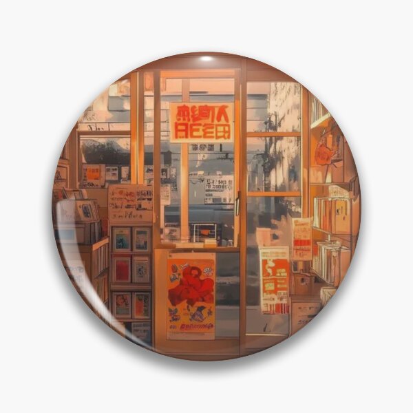 Item preview, Cozy Japanese Record Store - Retro Anime Aesthetic Shop designed and sold by Benevoleantrr.