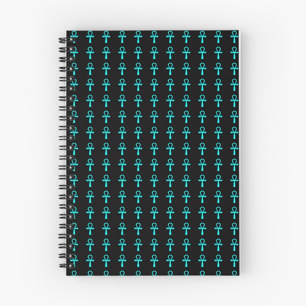 Item preview, Cyan Ankh Symbol Minimalist Silhouette Graphic designed and sold by pattern-archive.
