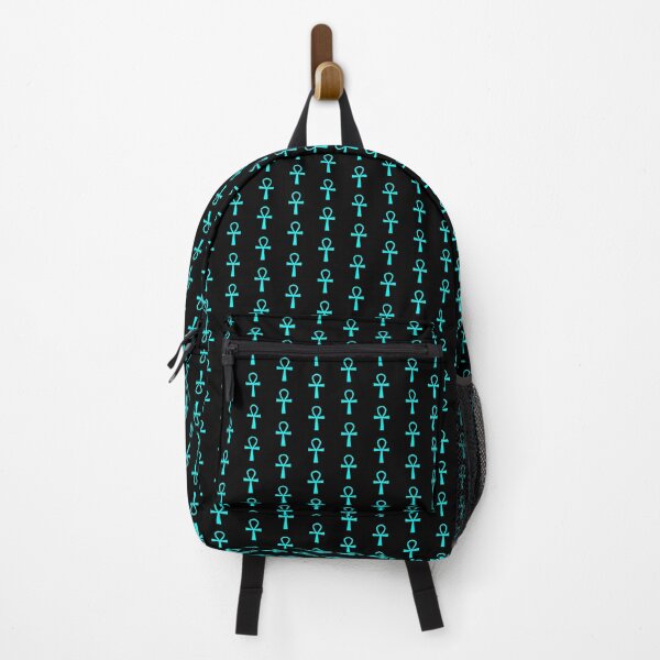 Item preview, Cyan Ankh Symbol Minimalist Silhouette Graphic designed and sold by pattern-archive.