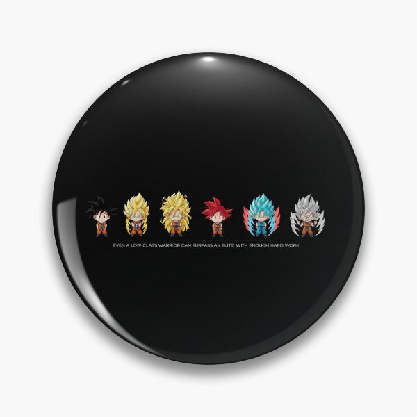 Item preview, Goku Transformations Hard Work Motivational designed and sold by 3ndrju.