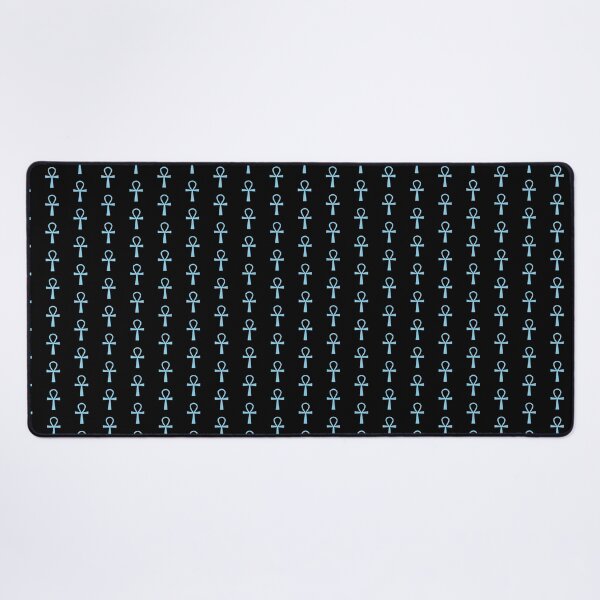 Item preview, Sky Blue Ankh Symbol Minimalist Silhouette Graphic designed and sold by pattern-archive.
