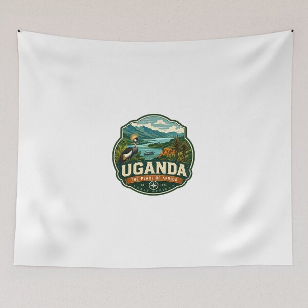 Item preview, Uganda The Pearl Of Africa Est. 1962 East Africa Travel Vacation Souvenir designed and sold by Simsimah26Parks.