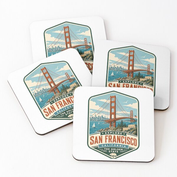 Item preview, Explore San Francisco California The Golden State Traveler Souvenir designed and sold by Simsimah26Parks.