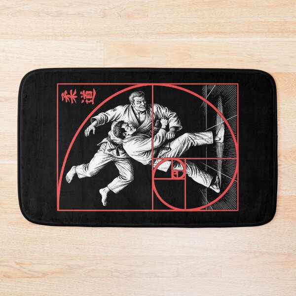 Item preview, Judo Throw Fibonacci Spiral Martial Arts Kanji Budo designed and sold by GrandeDuc.