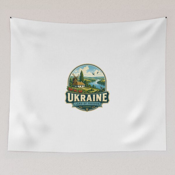 Item preview, Ukraine Land Of Freedom Europe Ukrainian Patriotism Heritage Supporter Gift designed and sold by Simsimah26Parks.