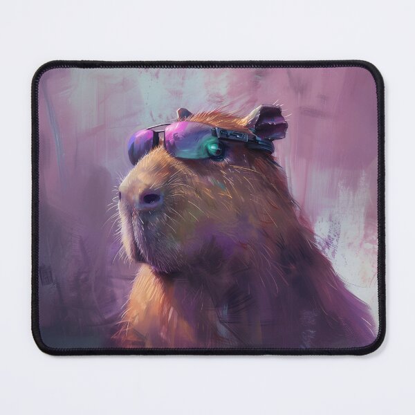Item preview, Cool Capybara with Sunglasses Digital Art designed and sold by AniDragonfly.