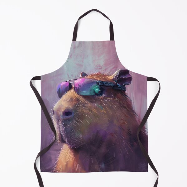 Item preview, Cool Capybara with Sunglasses Digital Art designed and sold by AniDragonfly.