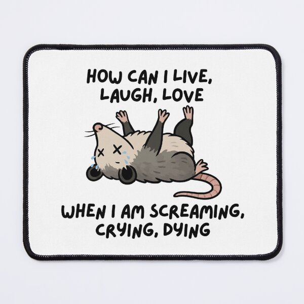 Item preview, Live Laugh Love Screaming Possum designed and sold by JossDesign15.