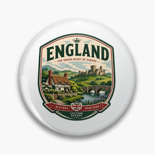 Item preview, England The Green Heart Of Europe British Heritage Travel Culture designed and sold by Simsimah26Parks.