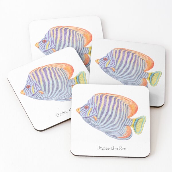 Item preview, Striped fish designed and sold by larebelle.
