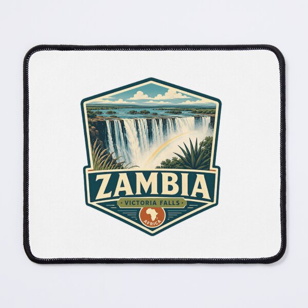 Item preview, Zambia Victoria Falls Africa Travel Souvenir designed and sold by Simsimah26Parks.