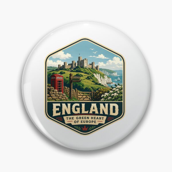 Item preview, England The Green Heart Of Europe British Travel United Kingdom Heritage designed and sold by Simsimah26Parks.