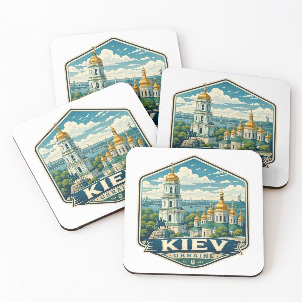 Item preview, Kiev Ukraine Est 482 City Travel Souvenir Landmark designed and sold by Simsimah26Parks.