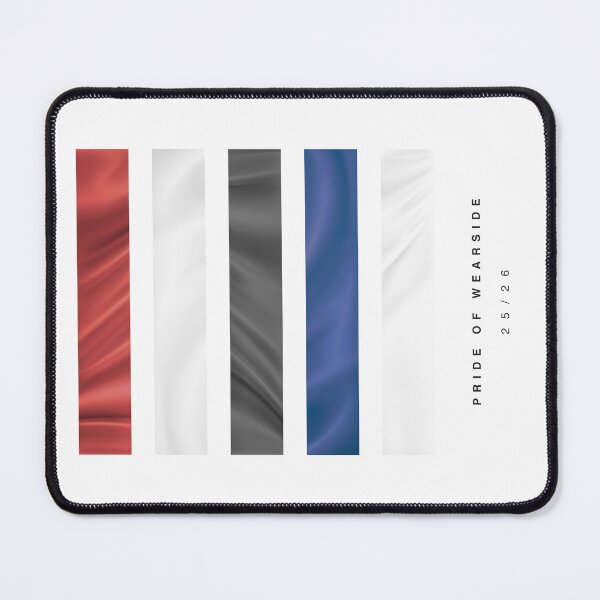 Item preview, ‘Pride of Wearside’ 25/26 Football Kit Hue Palette - Red & White designed and sold by The Colourful Game.