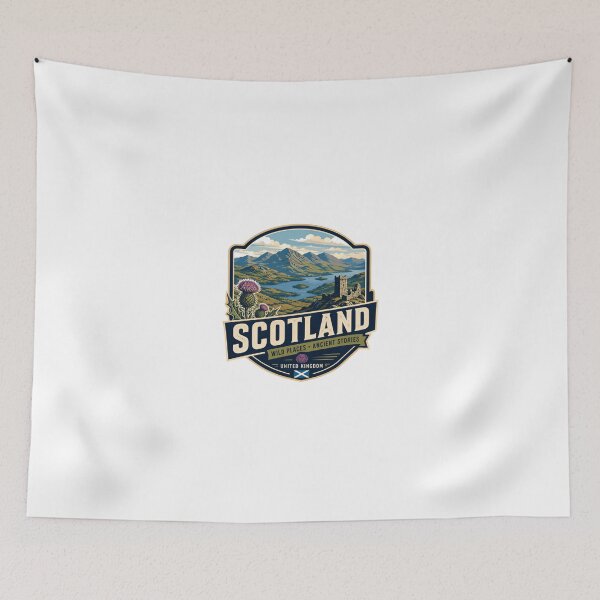 Item preview, Scotland Wild Places Ancient Stories United Kingdom Scottish Travel Heritage designed and sold by Simsimah26Parks.