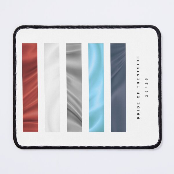 Item preview, ‘Pride of Trentside’ 25/26 Football Kit Hue Palette - Red & White designed and sold by The Colourful Game.